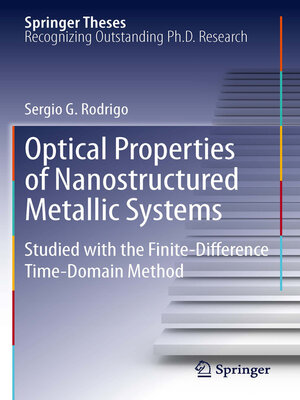 cover image of Optical Properties of Nanostructured Metallic Systems